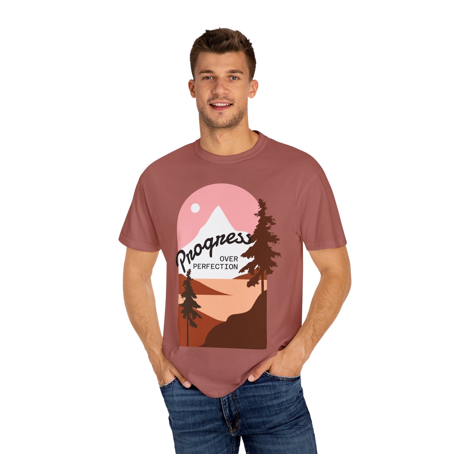 Progress Over Perfection Adult Unisex T-shirt