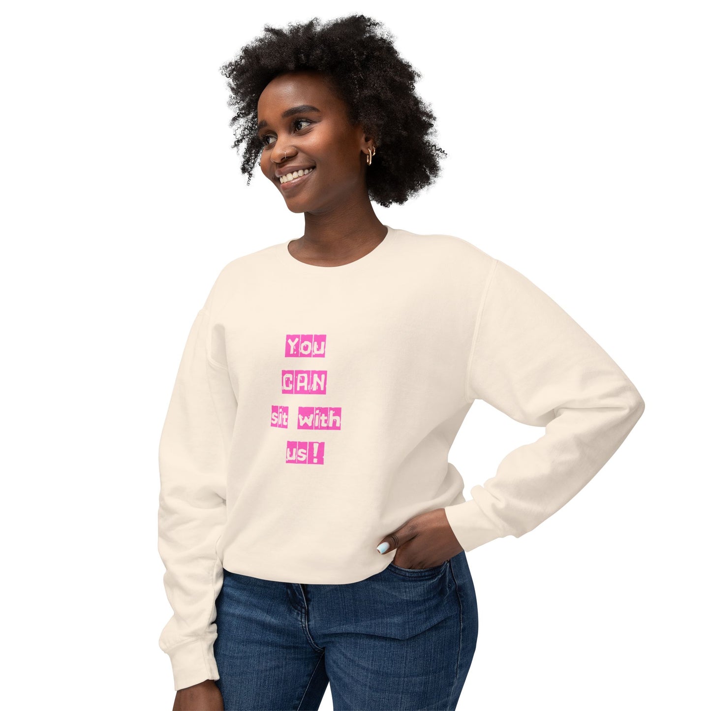 You CAN sit with us! Crewneck Sweatshirt