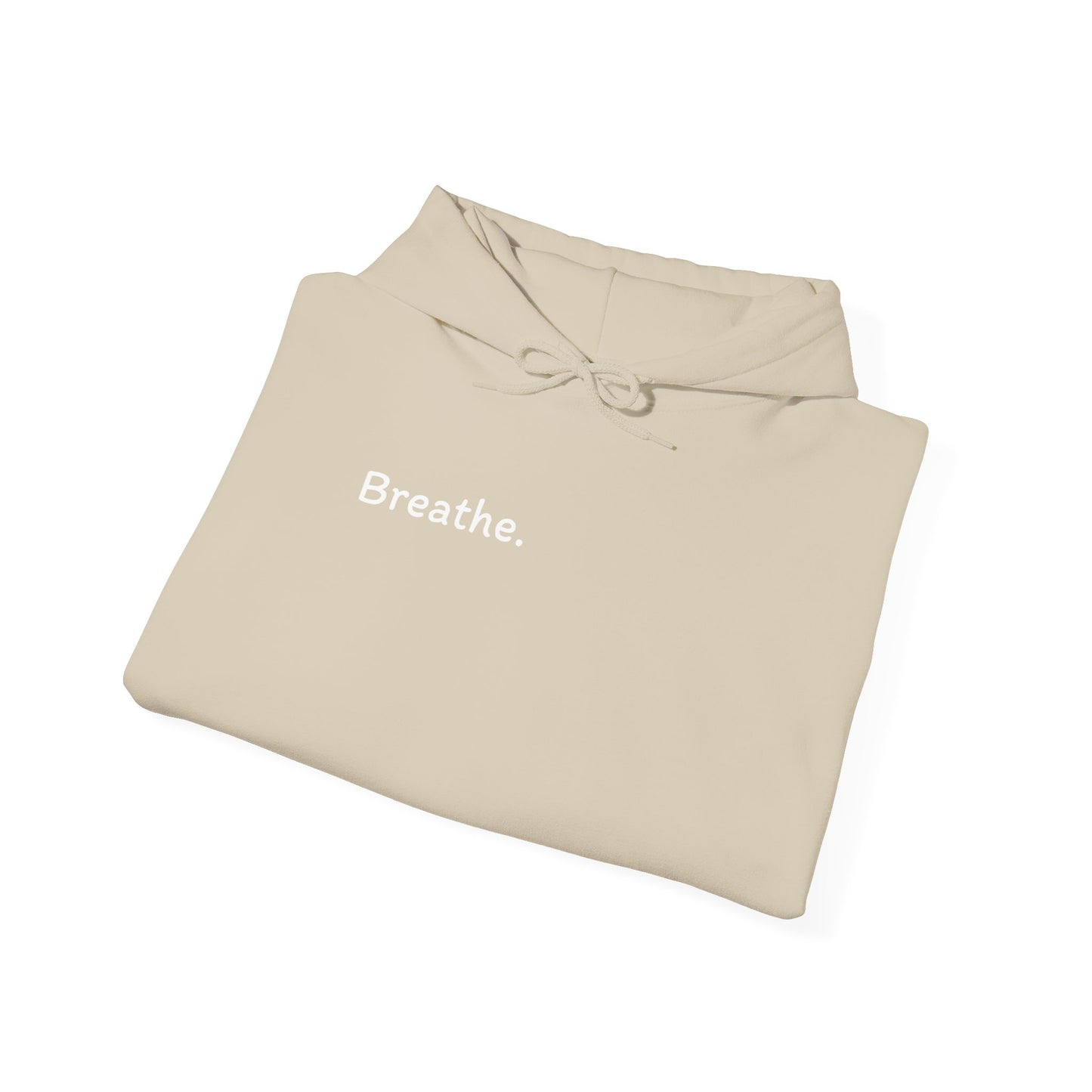 Breathe. (Front) This is Your Reminder to Unclench Your Jaw. (Back) Hoodie