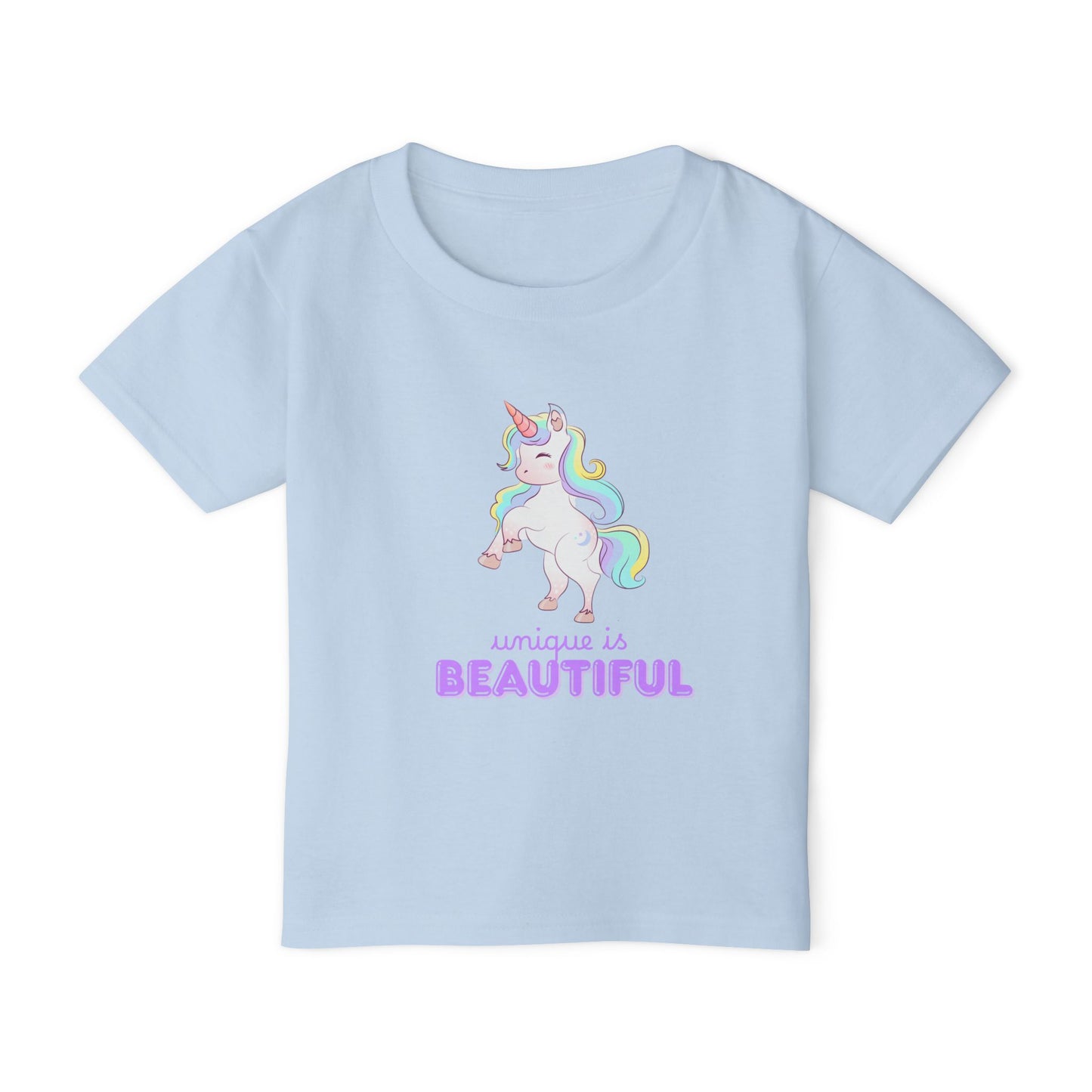 Unique is Beautiful Unicorn Toddler T-Shirt