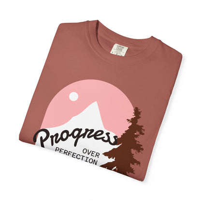 Progress Over Perfection Adult Unisex T-shirt
