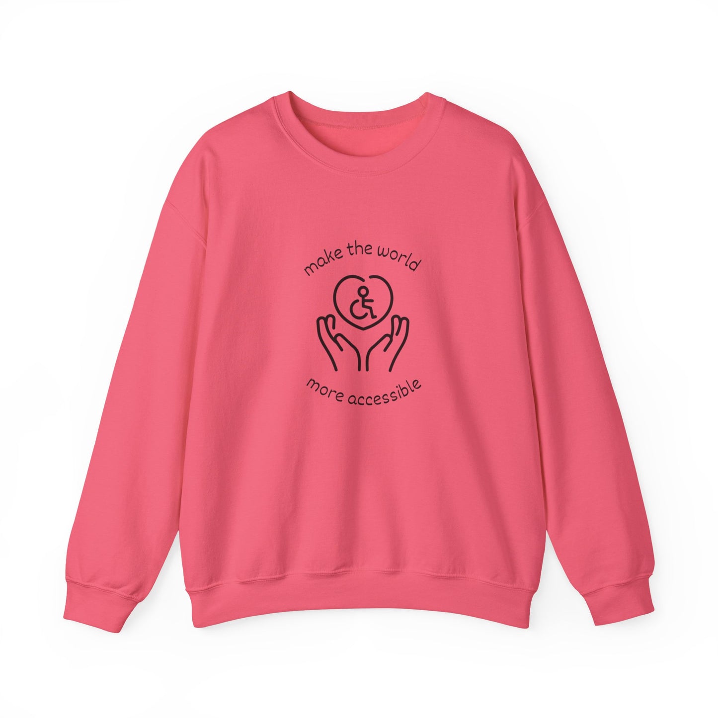Make The World More Accessible Crewneck Sweatshirt
