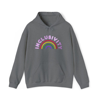 Inclusivity Rainbow Hooded Sweatshirt