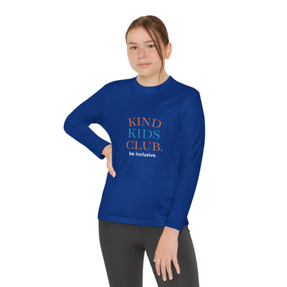 Kind Kids Club Long Sleeve Tee - Be Inclusive Youth Shirt
