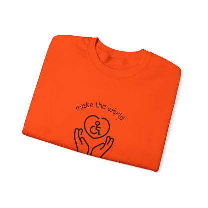 Make The World More Accessible Crewneck Sweatshirt