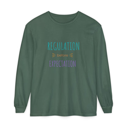Regulation Before Expectation Long Sleeve Tee