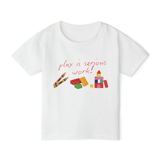 Play Is Serious Work Kids Tee