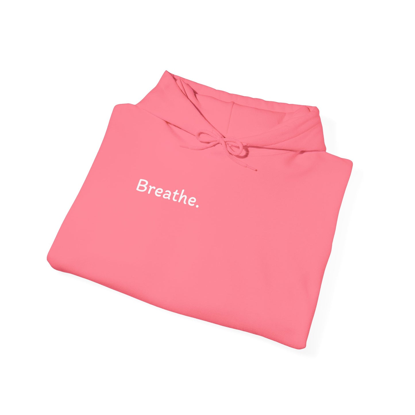 Breathe. (Front) This is Your Reminder to Unclench Your Jaw. (Back) Hoodie