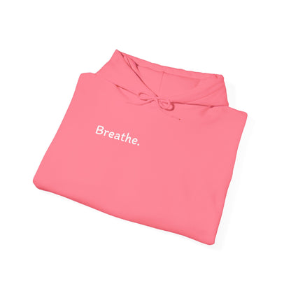 Breathe. (Front) This is Your Reminder to Unclench Your Jaw. (Back) Hoodie