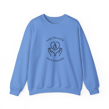 Make The World More Accessible Crewneck Sweatshirt