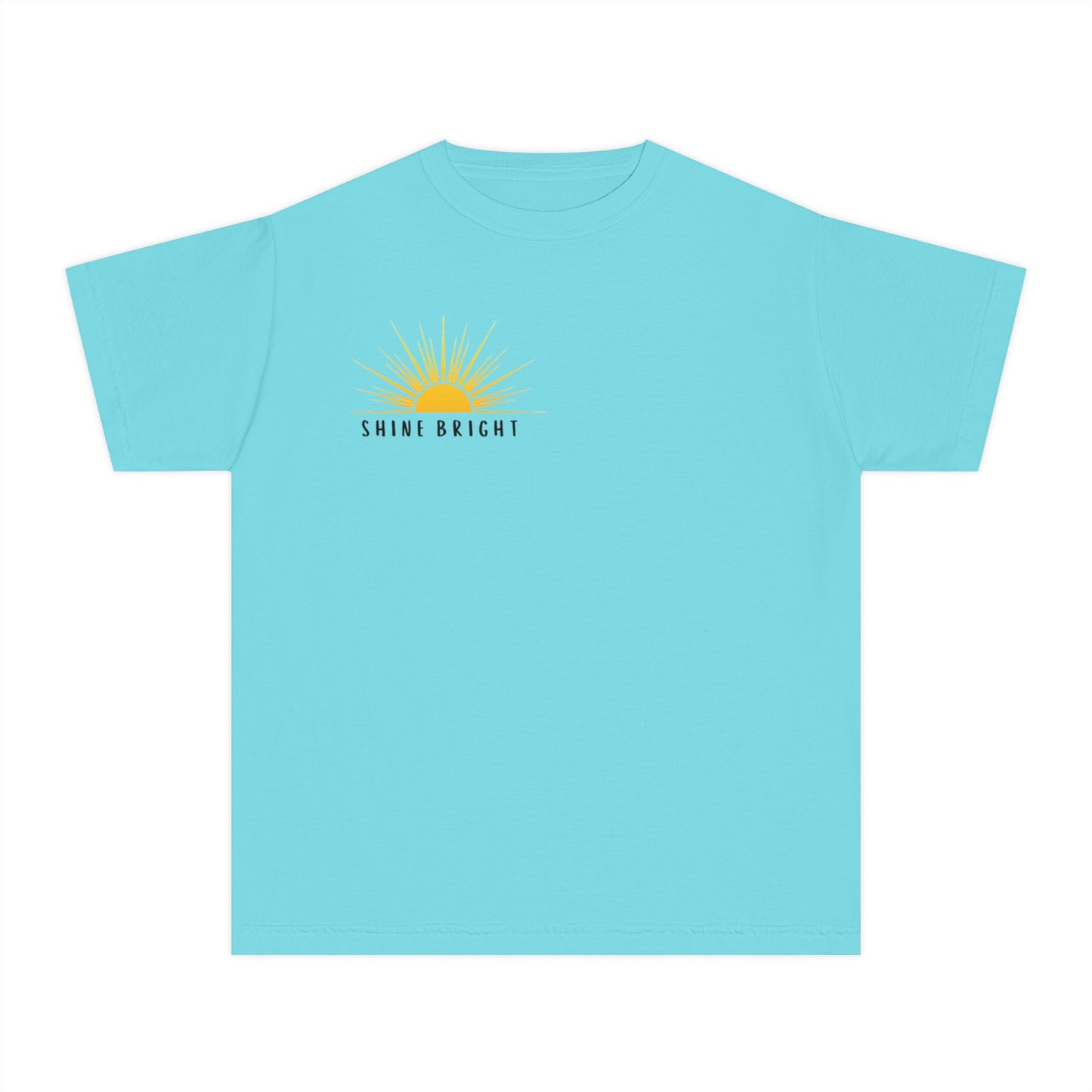 Shine Bright Front/ It's not the destination, it's the journey Back Youth T-Shirt