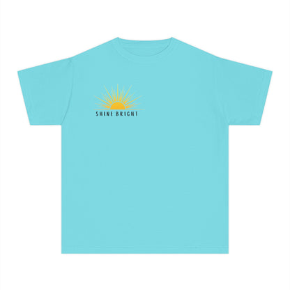 Shine Bright Front/ It's not the destination, it's the journey Back Youth T-Shirt