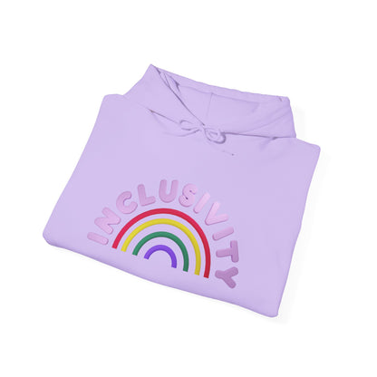 Inclusivity Rainbow Hooded Sweatshirt
