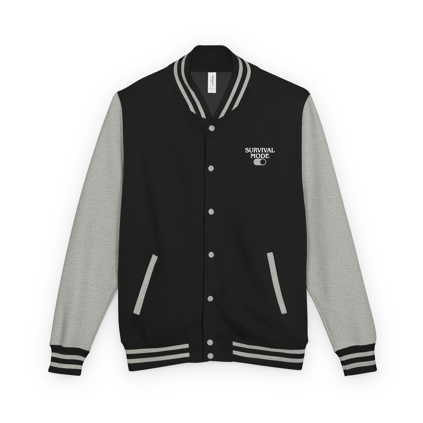 Survival Mode Unisex Heavyweight Letterman Jacket