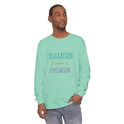 Regulation Before Expectation Long Sleeve Tee