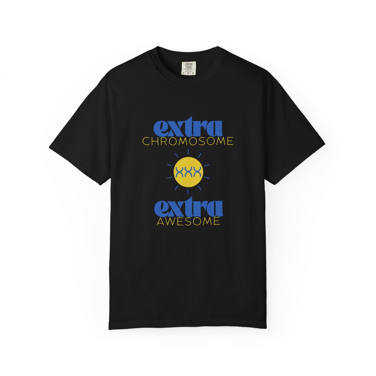 Extra Chromosome Extra Awesome Down Syndrome Acceptance T-Shirt for Adults
