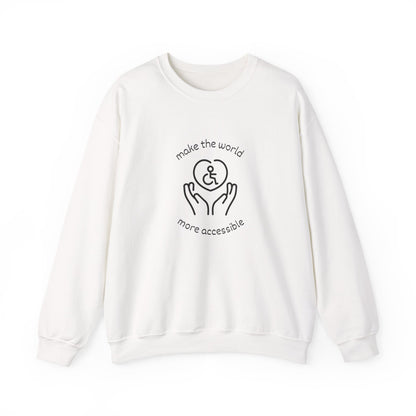 Make The World More Accessible Crewneck Sweatshirt