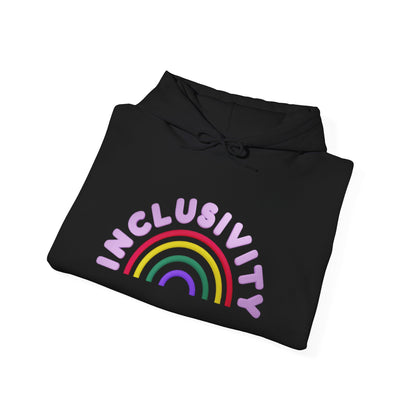 Inclusivity Rainbow Hooded Sweatshirt