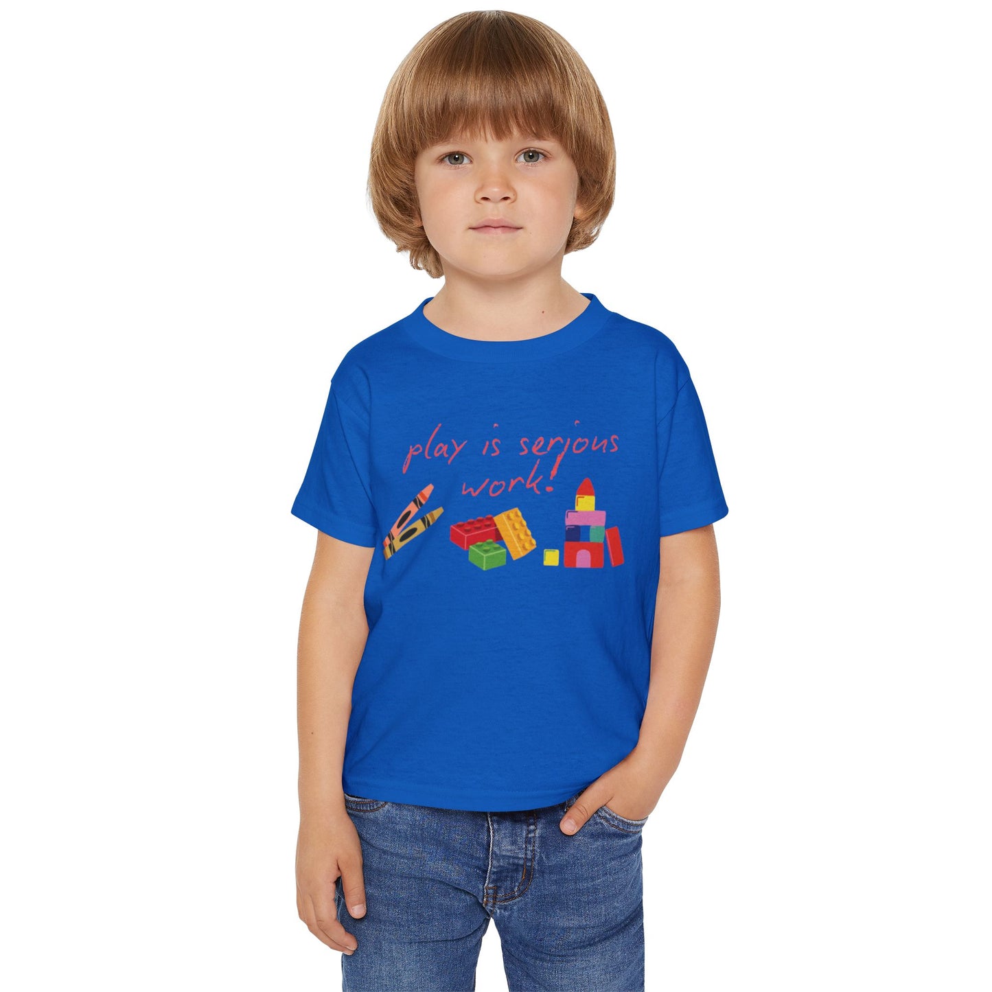 Play Is Serious Work Kids Tee