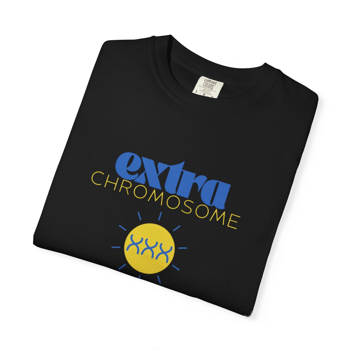 Extra Chromosome Extra Awesome Down Syndrome Acceptance T-Shirt for Adults