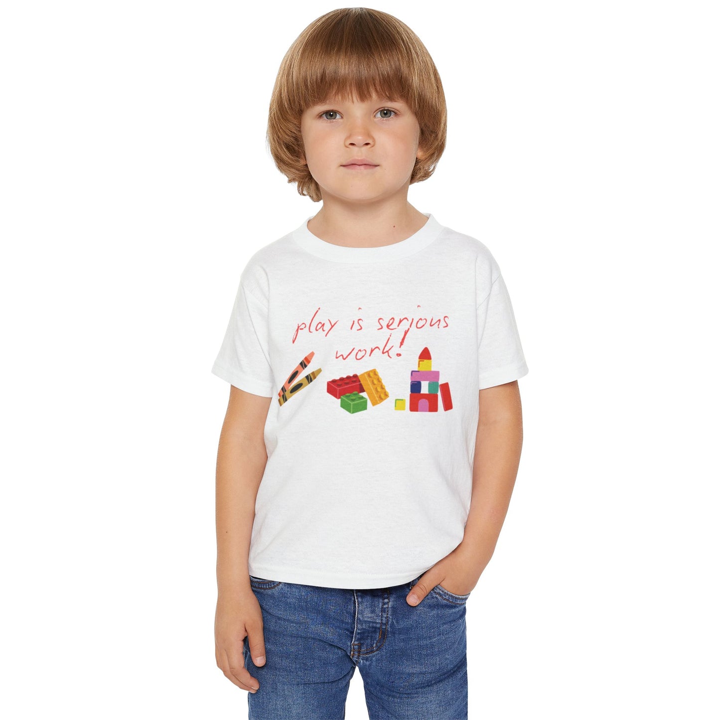 Play Is Serious Work Kids Tee