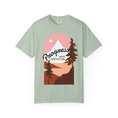 Progress Over Perfection Adult Unisex T-shirt