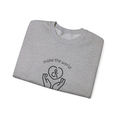 Make The World More Accessible Crewneck Sweatshirt