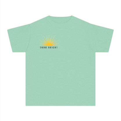 Shine Bright Front/ It's not the destination, it's the journey Back Youth T-Shirt