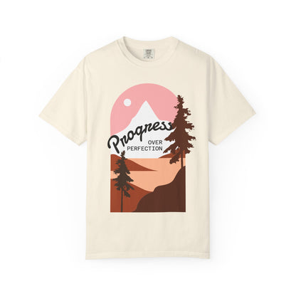 Progress Over Perfection Adult Unisex T-shirt