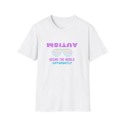 Autism Seeing The World Differently Unisex Softstyle T-Shirt