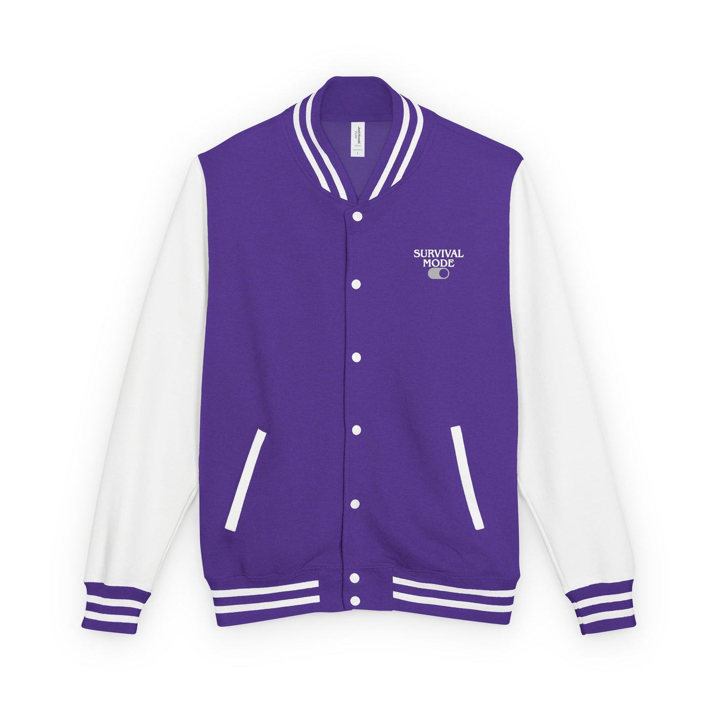 Survival Mode Unisex Heavyweight Letterman Jacket