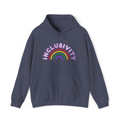 Inclusivity Rainbow Hooded Sweatshirt