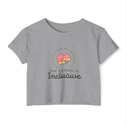 The Future is Inclusive Women's Festival Crop Top