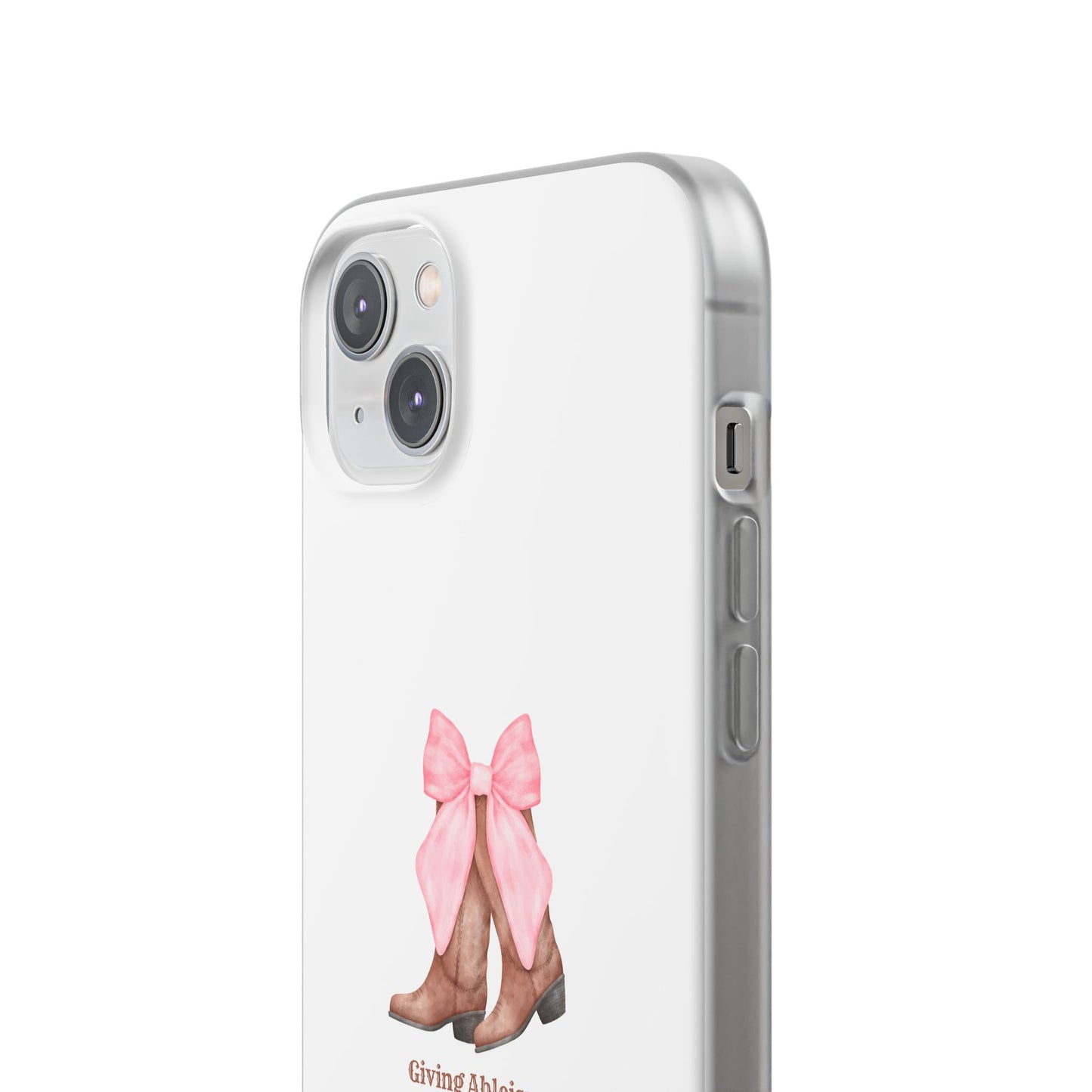 Giving Ableism The Boot Phone Case | Cute cowgirl boot pattern