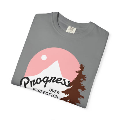Progress Over Perfection Adult Unisex T-shirt