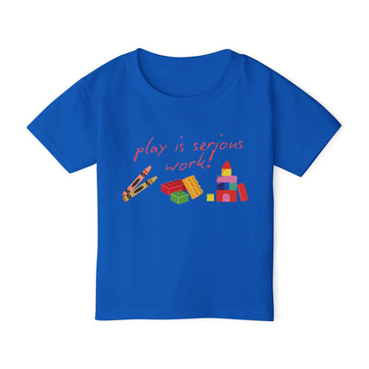 Play Is Serious Work Kids Tee