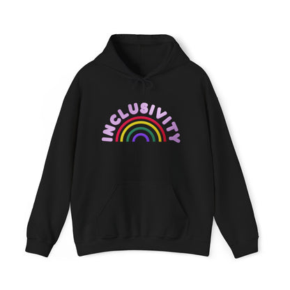 Inclusivity Rainbow Hooded Sweatshirt
