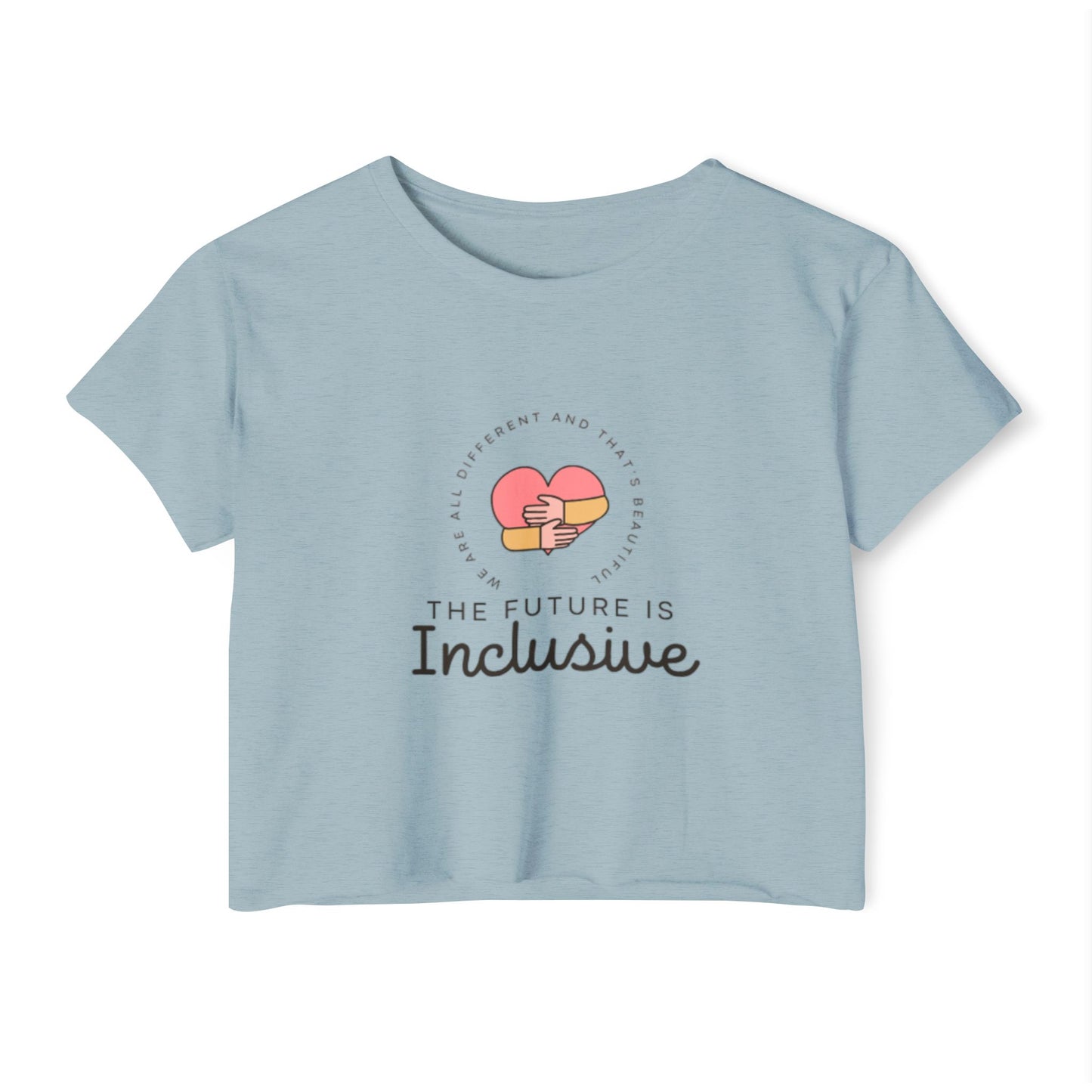 The Future is Inclusive Women's Festival Crop Top