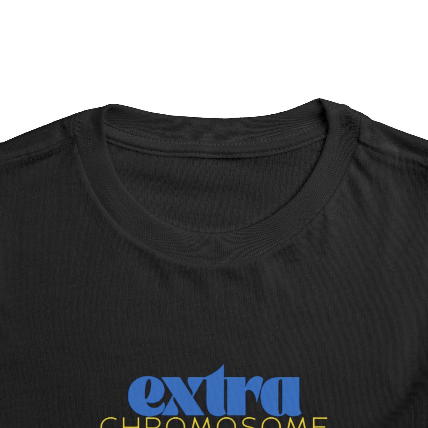 Extra Chromosome Extra Awesome Down Syndrome Acceptance T-Shirt Toddler