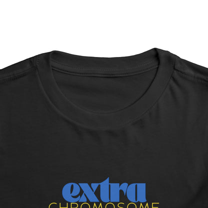 Extra Chromosome Extra Awesome Down Syndrome Acceptance T-Shirt Toddler