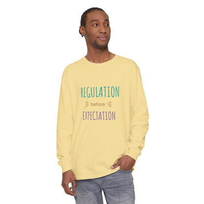 Regulation Before Expectation Long Sleeve Tee