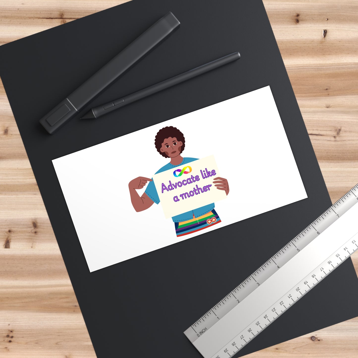 Advocate Like a Mother Bumper Sticker