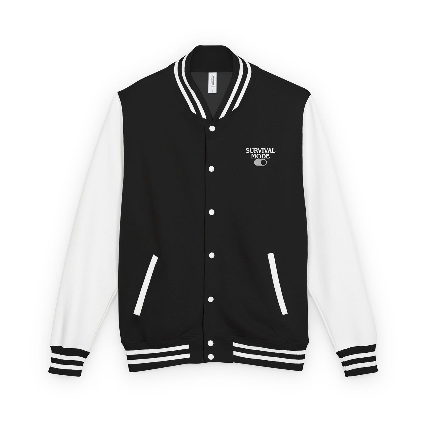 Survival Mode Unisex Heavyweight Letterman Jacket