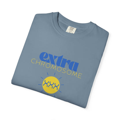 Extra Chromosome Extra Awesome Down Syndrome Acceptance T-Shirt for Adults