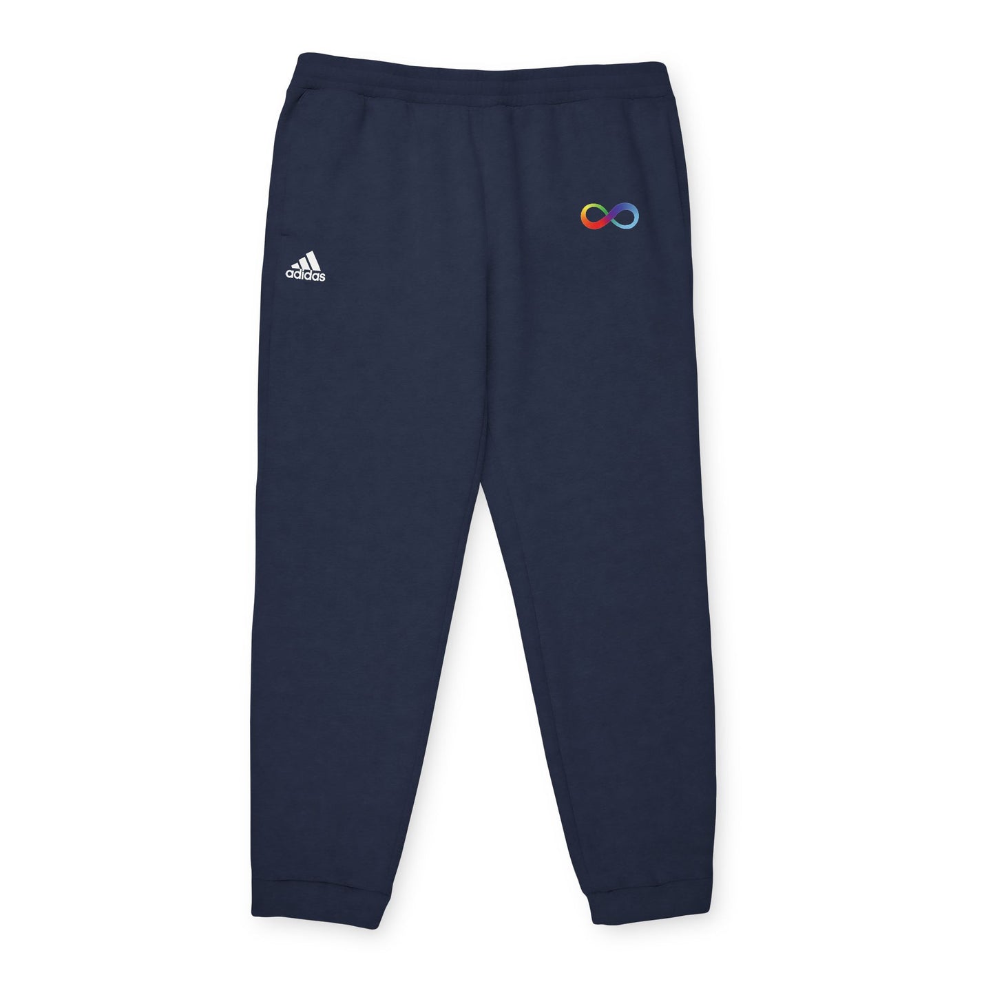 Autism Acceptance Infinity Adidas Fleece Joggers
