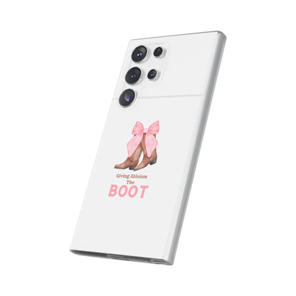 Giving Ableism The Boot Phone Case | Cute cowgirl boot pattern