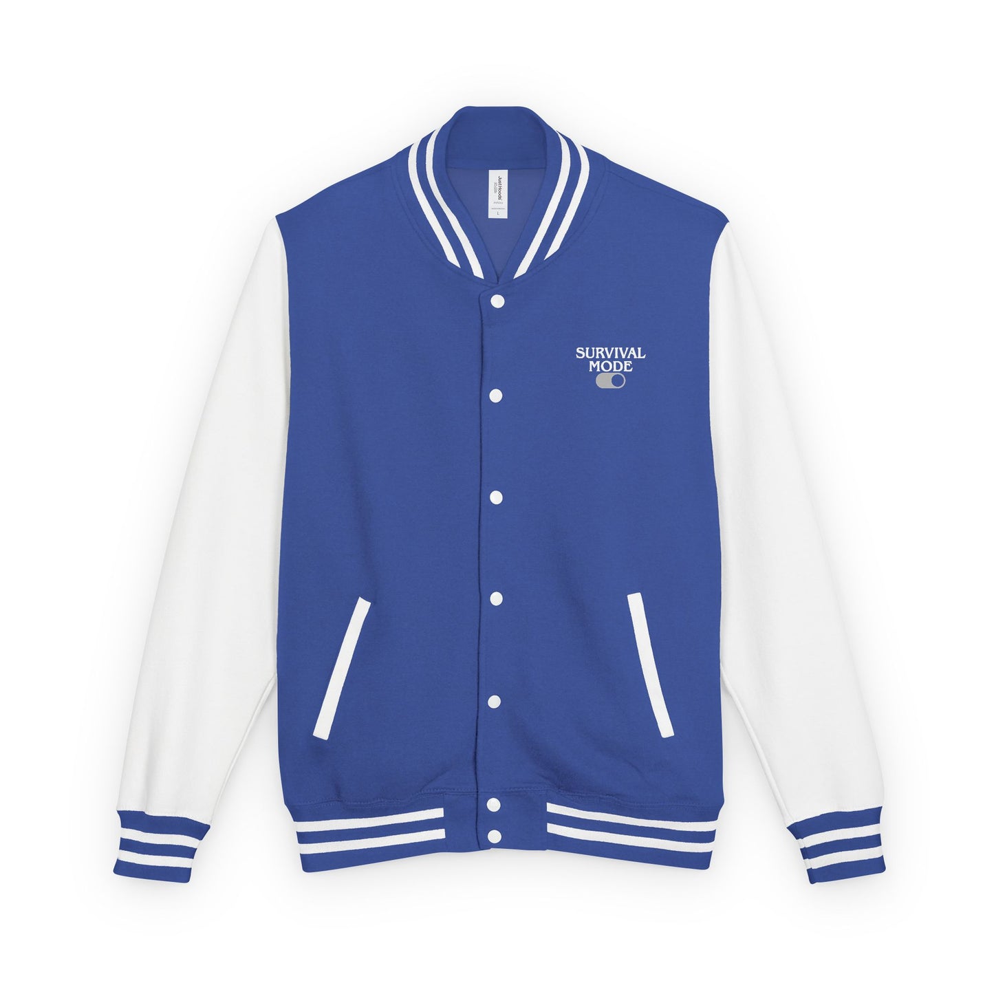 Survival Mode Unisex Heavyweight Letterman Jacket