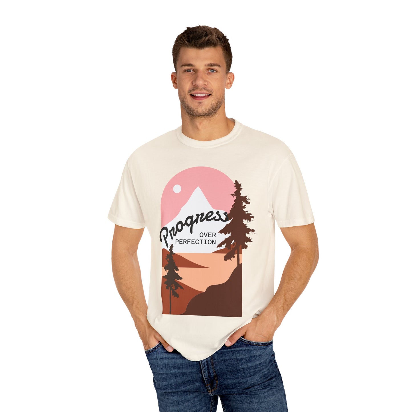 Progress Over Perfection Adult Unisex T-shirt
