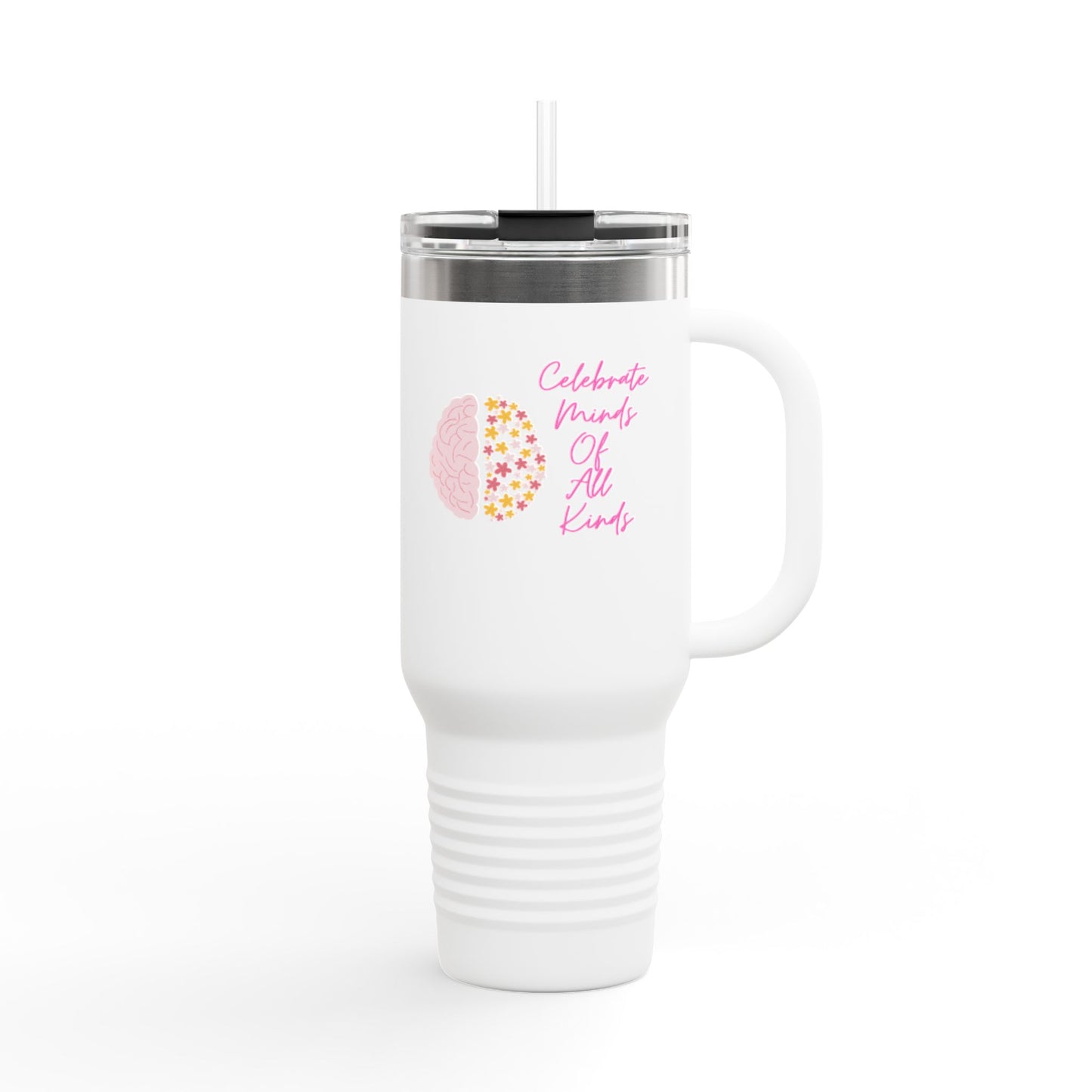 Celebrate Minds Of All Kinds Insulated Travel Mug 40oz