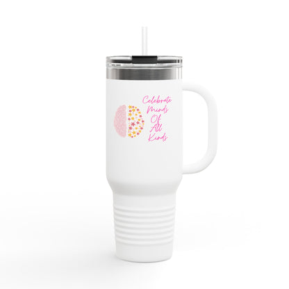 Celebrate Minds Of All Kinds Insulated Travel Mug 40oz